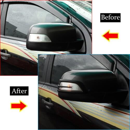 For Ford Ranger rearview mirror turn signal frame ABS car interior modification accessories