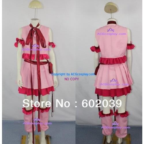 Shugo Chara! Amu Hinamori Amulet Heart Cosplay Costume