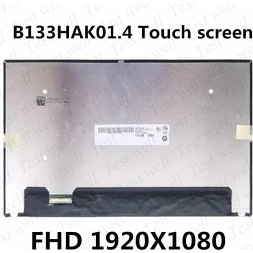 13.3" Laptop LED LCD Screen Display with touch screen digitizer B133HAK01.4 LP133WF6 SPK1 IPS FHD eDP 40 pins 1920*1080