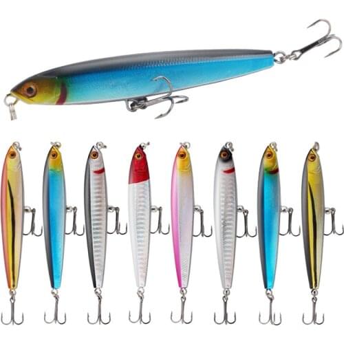 1 Pcs Pencil Luya Bait 14g 19g Long Throw Submerged Dead Fly Hard Bait Quasi Bait Perch Beak Bait Fishing Gear