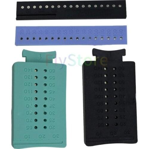 1pcs Dental Endo Rulers gutta percha cutter measering ruler Span Measure Scale Endodontic dental materials dental tools