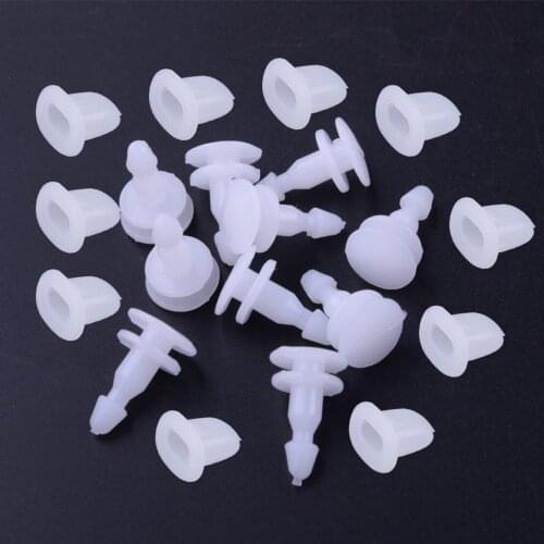 20Pcs New White Plastic Wheel Liner Male & Female Clip Fit for Nissan Frontier Pathfinder Xterra