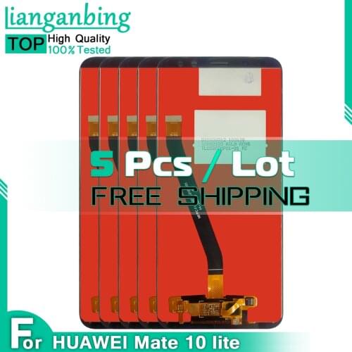 New 5.9'' LCD For Huawei Mate 10 Lite Nova 2i Display RNE-L21 LCD Display Touch Screen Digitizer Replacement With/NO Frame