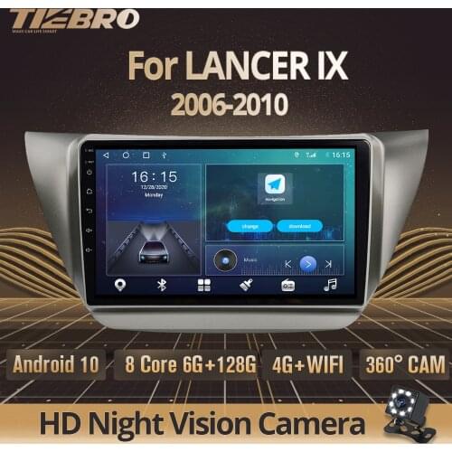 2DIN Android 10 Car Radio For Mitsubishi LANCER IX 2006-2010 GPS Stereo Receiver Multimidia Player DSP Auto Radio IGO Car Video