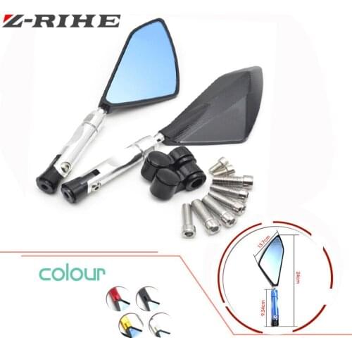 CNC Aluminum Mirror Accessories Motorcycle Side Rearview Mirrors For Honda CB600F 1000 CB 600 F cb600f Hornet CBR600F CBF600SA