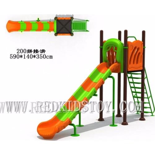 EU Standard Children Water Playground Slide HZ-7907b 23 Years' Manufacturing Experience