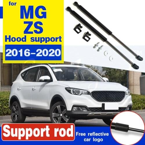 For MG ZS 2016 - 2020 1 Pair Bonnet Hood Lift Support Shock Struts fishing support rod holder bracket hydraulic rod strut