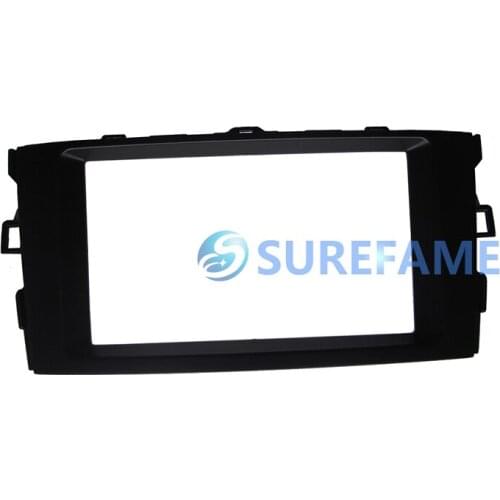 Double Din Car Radio Dash Kit for Toyota Auris 2006-2012 Fascia Trim Audio Panel Facia Bezel Cover Face Plate Stereo Kit