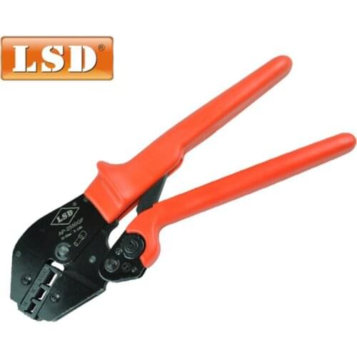 Electric crimping tool AP-2550GF with PVC handle for crimp 25-50mm2 wire-end ferrules use for end sleeves crimper