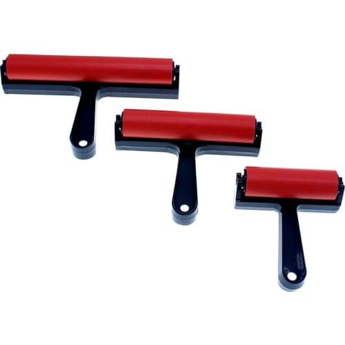 Artist Rubber Roller Brayer Handle Ink Painting Brush Scrapbooks Wallpapers Drawing Graffiti Brushes