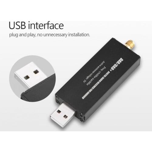 Mini Car Digital Radio Receiver USB DAB/DAB+ Digital Radio Android Navigation Car DAB Receiver for Android Car GPS System