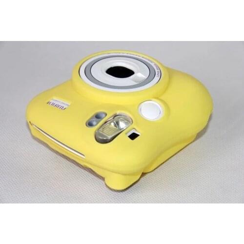 Soft Silicone Rubber Case Bag For Fujifilm Instax Mini 25 mini25 Camera Protective Body Cover