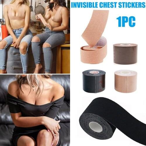 Invisible Breast Lift Tape Roll Push-up Boob Shape Bra Nipple Cover Push Up Bra Body Invisible Breast Lift Tape Sticker Sexy Bra