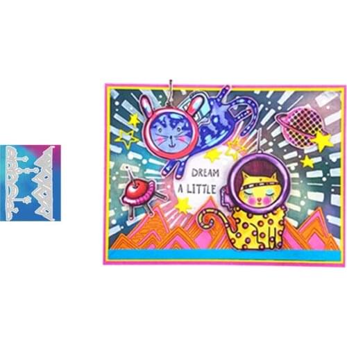 ZY 2021 New Arrival Presell background Metal Cutting Dies for DIY Scrapbooking/photo album Decorative Embossing DIY Paper Cards