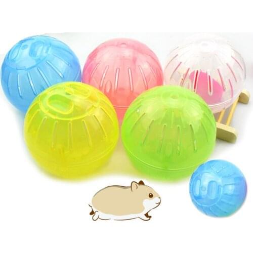 Hamster Wheel Plastic Outdoor Sport Ball Grounder Running Wheels Small Pet Gerbil Syrian Hamster Fitness Rolling Balls Windmill
