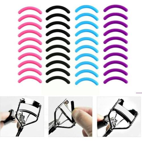 Curling Eyelash Curler Electrophoretic Plastic Handle Wide-angle Set Aid Eyelash Eyelash Single Curler Portable T9A2