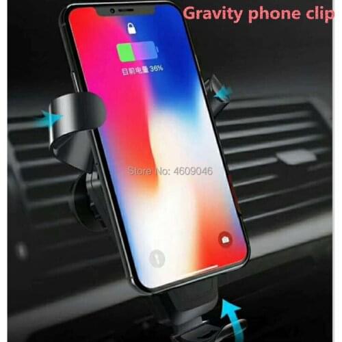 Qi Car Wireless Charger Phone Holder for peugeot 208 renault captur dacia duster golf mk5 citroen c4 picasso bmw x5 e70