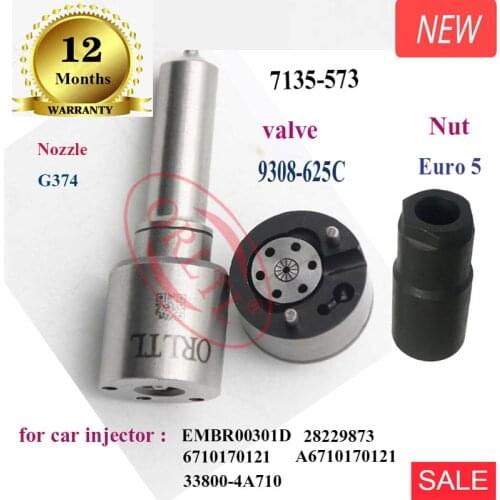 Repair Kits ( 7135-573 ) NOZZLE H374 G374 VALVE 9308-625C Nut for EMBR00301D 28229873 6710170121 A6710170121 33800-4A710