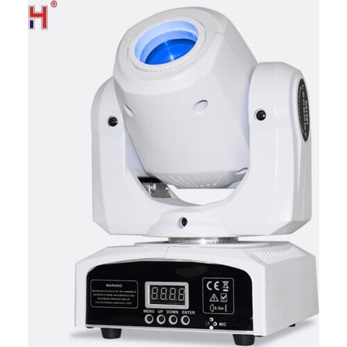 Led Moving Head Lyre Spot Mini Rotating Light 30W Dmx Dj 7 Gobos Effect Stage Lights