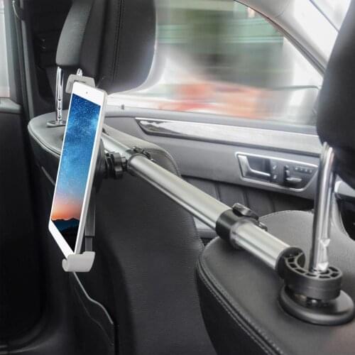 Telescopic Car Rear Pillow Phone Holder Tablet Car Stand Seat Rear Headrest Mounting Bracket For Phone Tablet 4-11 Inch