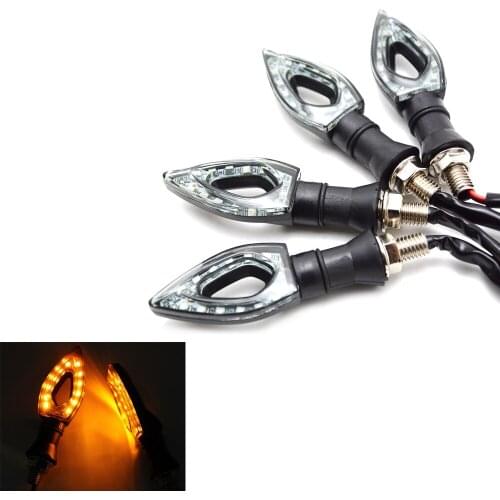 Universal Hand Motorcycle LED Turn Signal Light Led blinker indicates lamp for Yamaha YZF R1 r6 r3 mt07 mt 09 Z750R Z250 Z1000