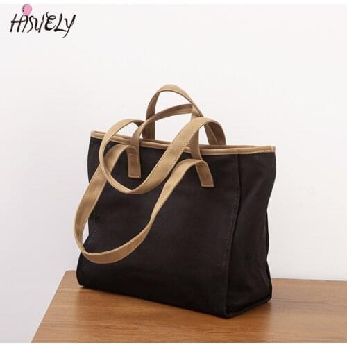 2021 New Women Shopping Bag Female Canvas Cloth Shoulder Bag Environmental Storage Handbag Reusable Foldable Eco Grocery Totes