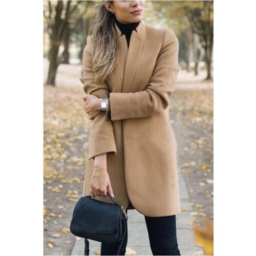 2021 Autumn Winter Ladies Thin Long Cardigan Coats Oversized S-5XL Women Stand Collar down coats Overcoats Loose Outwear