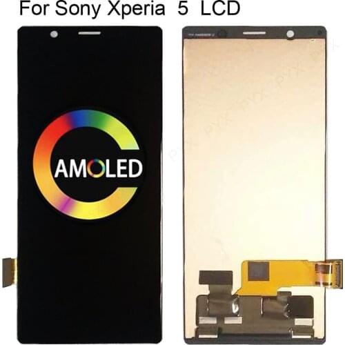 Original test 6.1" For Sony Xperia 5 LCD Display Touch Screen Digitizer Assembly X5 For Sony 5 Lcd Replacement Accessory Parts