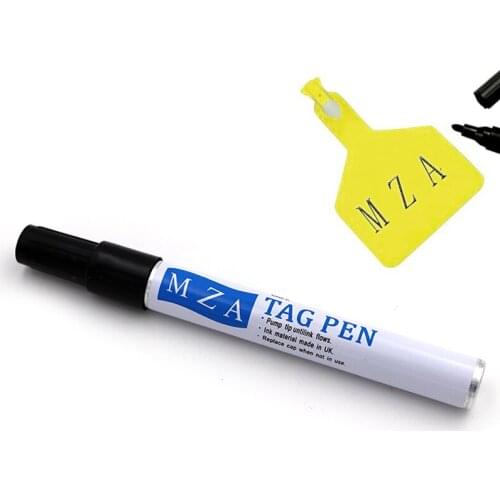 1Pcs Farm Ear Tags Marker Pen MZA Pig Sheep Cattle Tag Marking Pen Special Ink Penetrates Deep Into Tag Waterproof Marker Pen