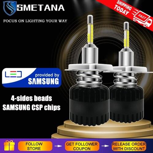 2Pcs H7 H11 LED Bulbs with SAMSUNG Chips H4 H1 H8 H9 9005 9006 Led Car Headlight D1S D2S D3S D4S led Headlamp 360° Shine 11200LM