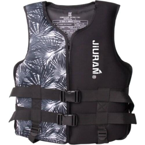 2021 Neoprene Life Jacket Adult Children Life Vest Water Sports Fishing Vest Boat Rowing Swimming Surfing Rafting Safety