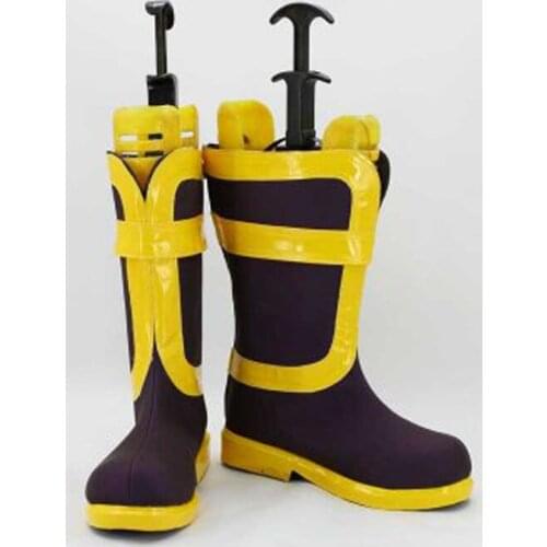 Fairy Tail Cosplay Natsu Dragneel Cosplay Boots Shoes Anime Party Cosplay Boots Custom Made Men Shoes