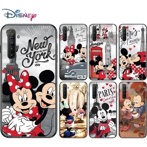Black Soft Mickey Minne Have Fun For OPPO F5 F7 F9 F11 F15 F17 R9S R15 R15X R17 RX17 K1 K3 K5 Pro Neo Phone Case