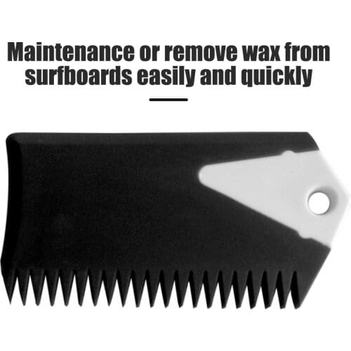 Surfboard Wax Comb with Fin Key Surf Board Wax Comb Cleaning Remover Skimboard Surfing Accessory
