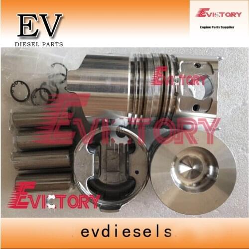 EV For Yanmar 4TNE86 4TNV86 rebuild kit piston + ring cylinder liner gasket bearing set