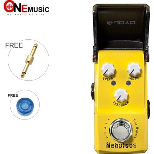 JOYO IRONMAN JF-328 Nebulous Phase Effect Guitar Pedal True Bypass Design with Gold pedal connector and Mooer Knob
