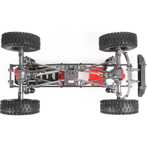 CNC 313mm Wheelbase Chassis Frame Kit Fit for SCX10 4x4 1:10 RC Rock Crawler