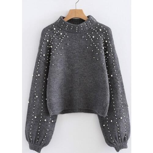 Женские вязаные пуловеры LanLoJer China At AliExpress