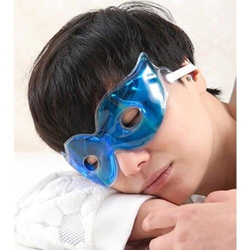 Summer Ice Gel Eye Mask Beauty Sleeping Eye Masks Relieve Eye Fatigue Cooling Patches Remove Dark Circles Eyes Pads Tool
