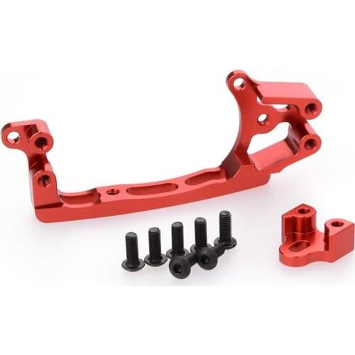 Metal Steering Servo Mount For Axial SCX10 II 90046 90047 SCX205 1:10 RC Crawler Car Part RC Servo Mount