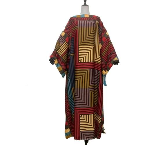 LYH-Kaftan New Fashion 2021 Spring Summer Bohemian Cotton vestido de mulher For Women Southeast Asia Traditional ropa europea