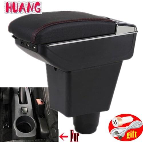 For Dacia Sandero armrest box For Dacia Sandero Car Armrest box Interior special Retrofit parts Center Storage box