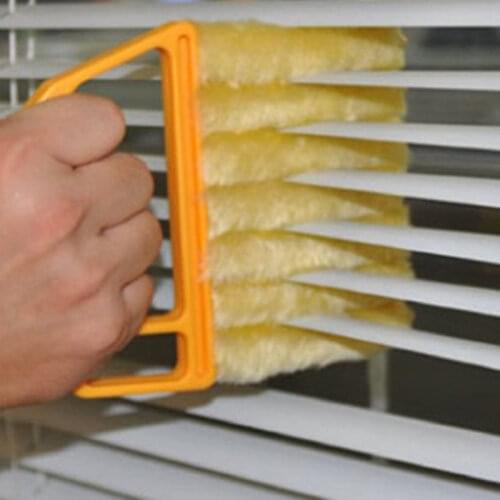 Microfibre Venetian Blind Cleaner Window Conditioner Duster Shutter Clean Brush Washable Venetian Blind Blade Cleaning Cloth