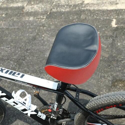 Mountain Bike Seat PU Leather Bike Saddle Comfortable Shock Absorbing Cycling Seat Soft Cushion Pad Outdoor Bike Accessories