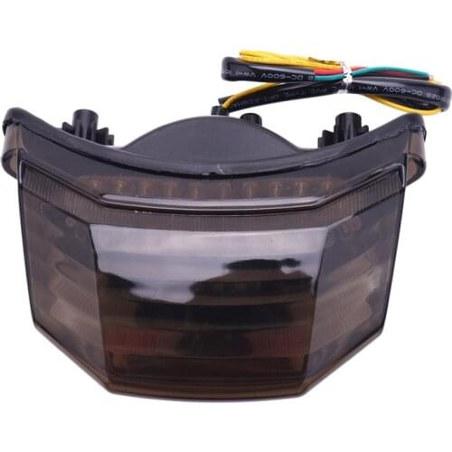 Motorcycle LED Tail Brake Turn Signal Integrated Light for Yamaha FZ600 FZ6 04-08