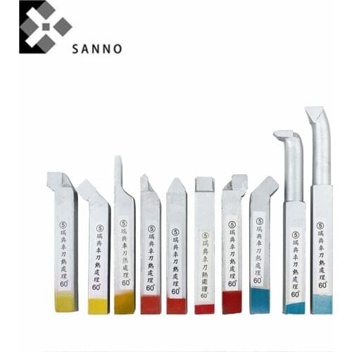 Tungsten steel welding turning cutter, lathe machine tool bits various of Irregular tipped tool bit 12 X 12 shank cutting tools