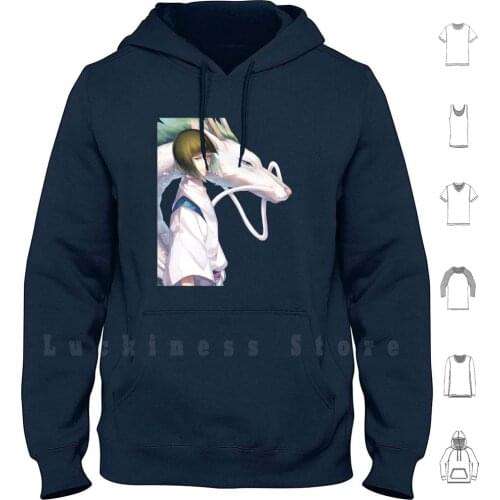 Haku The Dragon hoodies Studio Ghibli Princess Mononoke Spirited Away My Neighbor Totoro Totoro