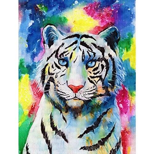 Animal Mosaic Diamond Art Painting Accessories Tiger Diy Paint 5D Diy Handmade Adults Crafts Home Room Decor Cross Stitch