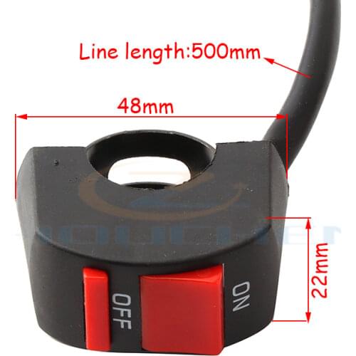1PC Cut Off Kill Switch Ignition Switches On Off Buttons For Light Engine Mini Moto Quad Pit Bike ATV 22MM