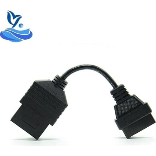 20 pin to 16 pin automotive diagnostic adapter 10 pieces / batch OBD2 automotive diagnostic tool cable obdll connector cable
